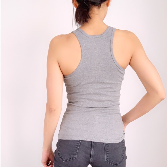 Fine Ribbed Racer Tank - Picture 6 of 6